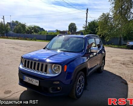Синий Джип Ренегат, объемом двигателя 2.4 л и пробегом 139 тыс. км за 13000 $, фото 1 на Automoto.ua