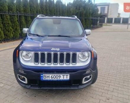 Синий Джип Ренегат, объемом двигателя 2.36 л и пробегом 170 тыс. км за 14000 $, фото 1 на Automoto.ua