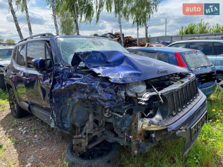 Джип Ренегат 2017 у Макарове на Automoto.ua Синій Джип Ренегат, об'ємом двигуна 2.4 л та пробігом 130 тис. км за 7000 $, фото 1 на Automoto.ua