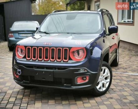 Джип Ренегат 2017 у Києві на Automoto.ua Синій Джип Ренегат, об'ємом двигуна 2.36 л та пробігом 122 тис. км за 12850 $, фото 1 на Automoto.ua