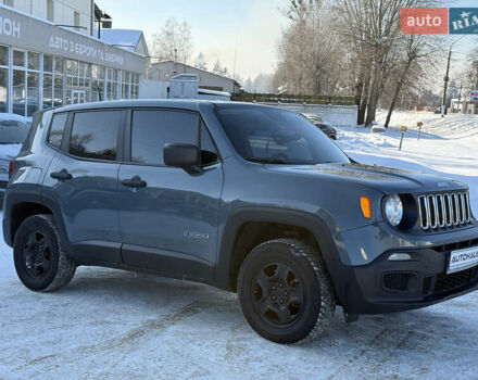 Синий Джип Ренегат, объемом двигателя 2.36 л и пробегом 177 тыс. км за 12999 $, фото 1 на Automoto.ua