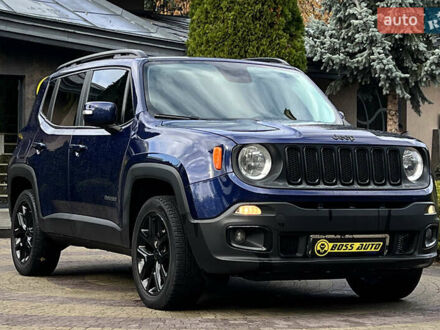 Джип Ренегат 2017 в Львове на Automoto.ua Синий Джип Ренегат, объемом двигателя 2.36 л и пробегом 98 тыс. км за 14350 $, фото 1 на Automoto.ua