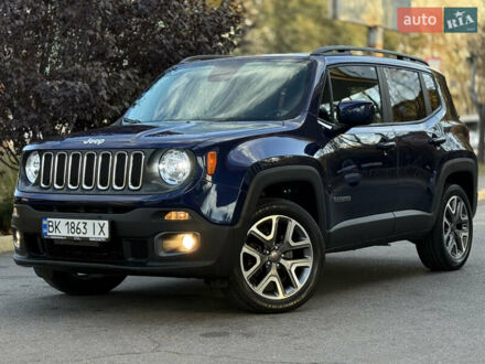 Джип Ренегат 2017 у Дніпро (Дніпропетровську) на Automoto.ua Синій Джип Ренегат, об'ємом двигуна 2.36 л та пробігом 146 тис. км за 12499 $, фото 1 на Automoto.ua