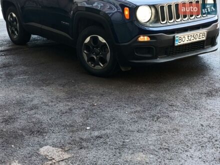 Синий Джип Ренегат, объемом двигателя 2.36 л и пробегом 109 тыс. км за 12450 $, фото 1 на Automoto.ua