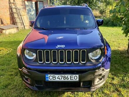 Джип Ренегат 2017 у Житомирі на Automoto.ua Синій Джип Ренегат, об'ємом двигуна 2.36 л та пробігом 110 тис. км за 13200 $, фото 1 на Automoto.ua