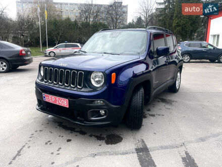 Джип Ренегат 2018 в Львове на Automoto.ua Синий Джип Ренегат, объемом двигателя 2.4 л и пробегом 85 тыс. км за 11400 $, фото 1 на Automoto.ua