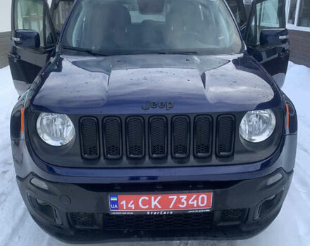 Синий Джип Ренегат, объемом двигателя 2.4 л и пробегом 109 тыс. км за 13800 $, фото 1 на Automoto.ua