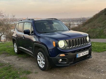 Синий Джип Ренегат, объемом двигателя 2.36 л и пробегом 54 тыс. км за 13500 $, фото 1 на Automoto.ua