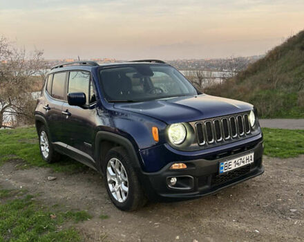 Синий Джип Ренегат, объемом двигателя 2.36 л и пробегом 54 тыс. км за 13500 $, фото 1 на Automoto.ua