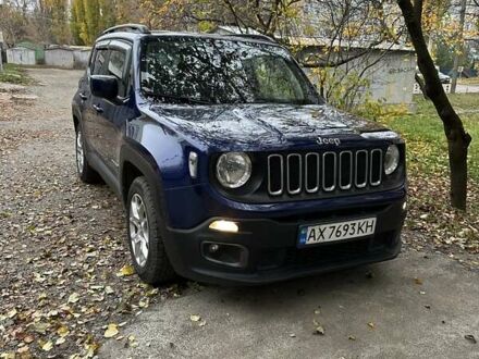 Синий Джип Ренегат, объемом двигателя 2.36 л и пробегом 73 тыс. км за 15000 $, фото 1 на Automoto.ua