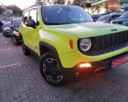 Джип Ренегат 2017 в Львове на Automoto.ua Зеленый Джип Ренегат, объемом двигателя 2.36 л и пробегом 268 тыс. км за 12999 $, фото 1 на Automoto.ua