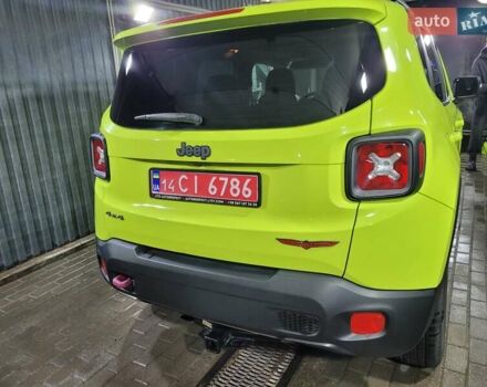 Джип Ренегат 2017 в Львове на Automoto.ua Зеленый Джип Ренегат, объемом двигателя 2.36 л и пробегом 268 тыс. км за 12999 $, фото 13 на Automoto.ua