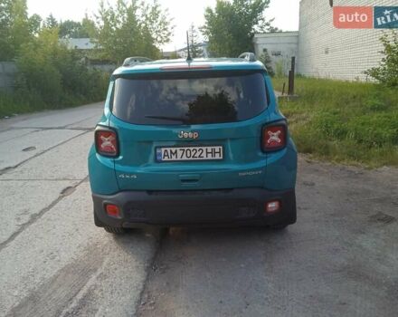 Зеленый Джип Ренегат, объемом двигателя 2.36 л и пробегом 37 тыс. км за 20500 $, фото 5 на Automoto.ua