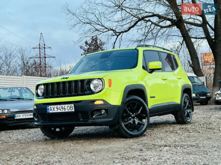 Джип Ренегат 2018 в Харькове на Automoto.ua Зеленый Джип Ренегат, объемом двигателя 2.36 л и пробегом 95 тыс. км за 16000 $, фото 1 на Automoto.ua