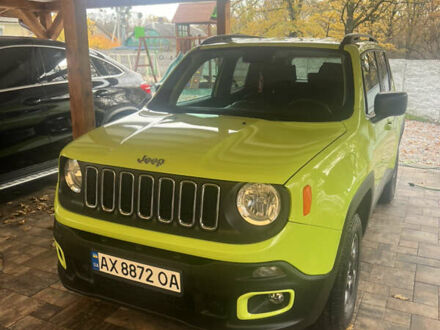 Джип Ренегат 2018 в Люботине на Automoto.ua Зеленый Джип Ренегат, объемом двигателя 2.36 л и пробегом 126 тыс. км за 13000 $, фото 1 на Automoto.ua