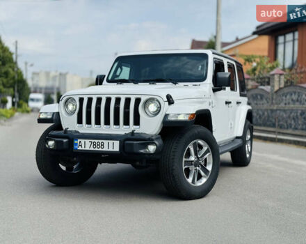 Білий Джип Wrangler, об'ємом двигуна 2 л та пробігом 71 тис. км за 33000 $, фото 1 на Automoto.ua
