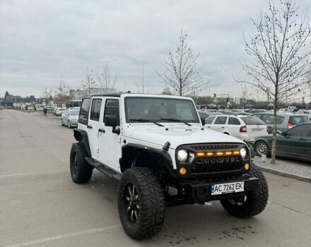 Белый Джип Вранглер, объемом двигателя 3.6 л и пробегом 124 тыс. км за 26999 $, фото 1 на Automoto.ua