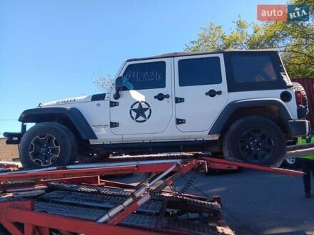 Белый Джип Вранглер, объемом двигателя 3.6 л и пробегом 82 тыс. км за 18500 $, фото 1 на Automoto.ua