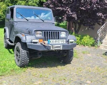 Джип Вранглер 1992 в Киеве на Automoto.ua Черный Джип Вранглер, объемом двигателя 2.5 л и пробегом 150 тыс. км за 6000 $, фото 4 на Automoto.ua