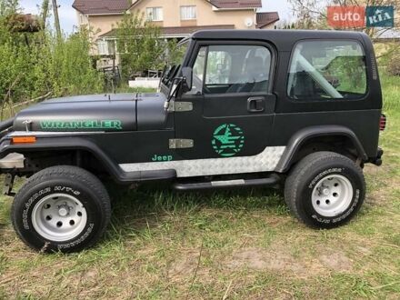 Джип Вранглер 1993 в Киеве на Automoto.ua Черный Джип Вранглер, объемом двигателя 4 л и пробегом 120 тыс. км за 10000 $, фото 1 на Automoto.ua