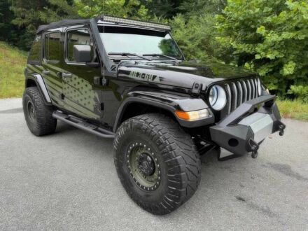Черный Джип Вранглер, объемом двигателя 2 л и пробегом 43 тыс. км за 9000 $, фото 1 на Automoto.ua