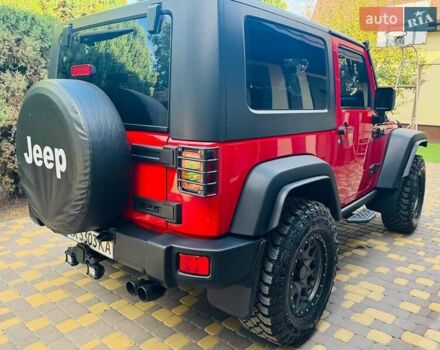 Джип Вранглер 2008 в Харькове на Automoto.ua Красный Джип Вранглер, объемом двигателя 3.8 л и пробегом 117 тыс. км за 25500 $, фото 10 на Automoto.ua