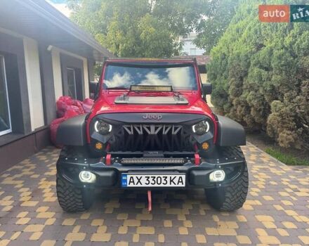 Джип Вранглер 2008 в Харькове на Automoto.ua Красный Джип Вранглер, объемом двигателя 3.8 л и пробегом 117 тыс. км за 25500 $, фото 3 на Automoto.ua