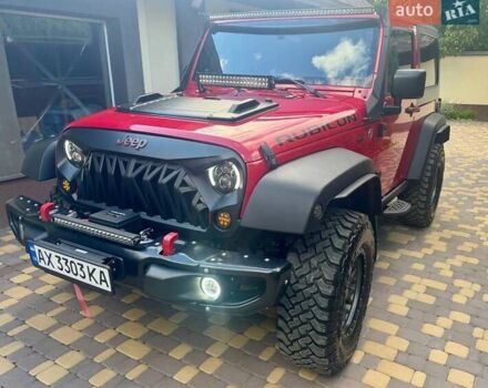 Джип Вранглер 2008 в Харькове на Automoto.ua Красный Джип Вранглер, объемом двигателя 3.8 л и пробегом 117 тыс. км за 25500 $, фото 4 на Automoto.ua