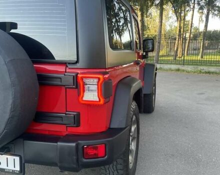 Красный Джип Вранглер, объемом двигателя 2.78 л и пробегом 100 тыс. км за 32999 $, фото 13 на Automoto.ua