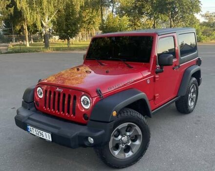Красный Джип Вранглер, объемом двигателя 2.78 л и пробегом 100 тыс. км за 32999 $, фото 3 на Automoto.ua