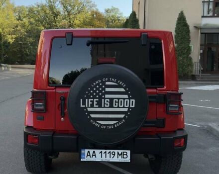 Червоний Джип Wrangler, об'ємом двигуна 3.6 л та пробігом 40 тис. км за 28000 $, фото 1 на Automoto.ua
