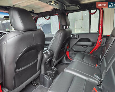 Красный Джип Вранглер, объемом двигателя 2 л и пробегом 138 тыс. км за 27500 $, фото 10 на Automoto.ua