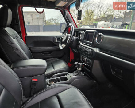 Красный Джип Вранглер, объемом двигателя 2 л и пробегом 138 тыс. км за 27500 $, фото 15 на Automoto.ua