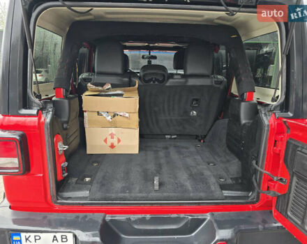 Красный Джип Вранглер, объемом двигателя 2 л и пробегом 138 тыс. км за 27500 $, фото 17 на Automoto.ua