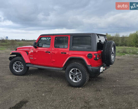 Красный Джип Вранглер, объемом двигателя 2 л и пробегом 138 тыс. км за 27500 $, фото 7 на Automoto.ua