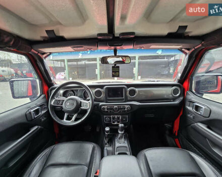 Красный Джип Вранглер, объемом двигателя 2 л и пробегом 138 тыс. км за 27500 $, фото 19 на Automoto.ua