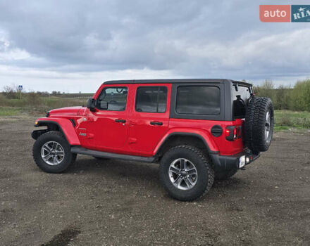 Красный Джип Вранглер, объемом двигателя 2 л и пробегом 138 тыс. км за 27500 $, фото 8 на Automoto.ua