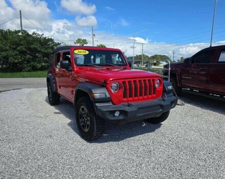 Красный Джип Вранглер, объемом двигателя 0 л и пробегом 34 тыс. км за 28000 $, фото 1 на Automoto.ua