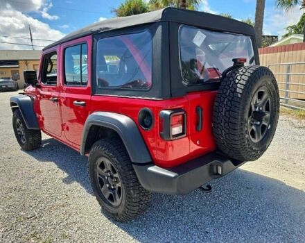 Красный Джип Вранглер, объемом двигателя 0 л и пробегом 34 тыс. км за 28000 $, фото 2 на Automoto.ua