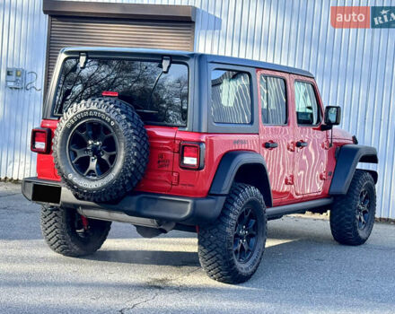 Красный Джип Вранглер, объемом двигателя 2 л и пробегом 72 тыс. км за 36000 $, фото 17 на Automoto.ua