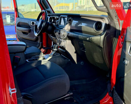 Красный Джип Вранглер, объемом двигателя 2 л и пробегом 72 тыс. км за 36000 $, фото 23 на Automoto.ua