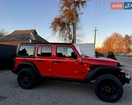 Червоний Джип Wrangler, об'ємом двигуна 2 л та пробігом 67 тис. км за 37900 $, фото 16 на Automoto.ua