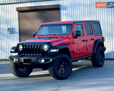 Красный Джип Вранглер, объемом двигателя 2 л и пробегом 72 тыс. км за 36000 $, фото 2 на Automoto.ua