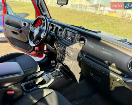 Красный Джип Вранглер, объемом двигателя 2 л и пробегом 72 тыс. км за 36000 $, фото 24 на Automoto.ua