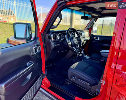 Красный Джип Вранглер, объемом двигателя 2 л и пробегом 72 тыс. км за 36000 $, фото 16 на Automoto.ua