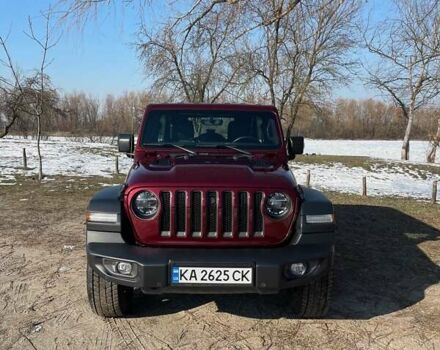 Красный Джип Вранглер, объемом двигателя 2 л и пробегом 7 тыс. км за 57000 $, фото 1 на Automoto.ua