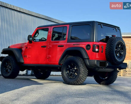 Красный Джип Вранглер, объемом двигателя 2 л и пробегом 72 тыс. км за 36000 $, фото 15 на Automoto.ua