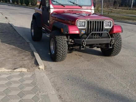 Джип Wrangler 1994 у Звенигородка на Automoto.ua Червоний Джип Wrangler, об'ємом двигуна 4 л та пробігом 205 тис. км за 12200 $, фото 1 на Automoto.ua