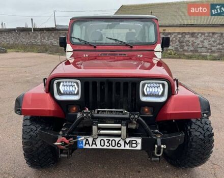 Червоний Джип Wrangler, об'ємом двигуна 3.96 л та пробігом 200 тис. км за 14500 $, фото 1 на Automoto.ua