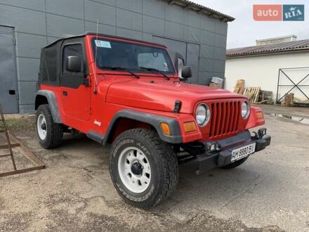 Джип Wrangler 2004 у Житомирі на Automoto.ua Червоний Джип Wrangler, об'ємом двигуна 2.43 л та пробігом 86 тис. км за 15999 $, фото 1 на Automoto.ua